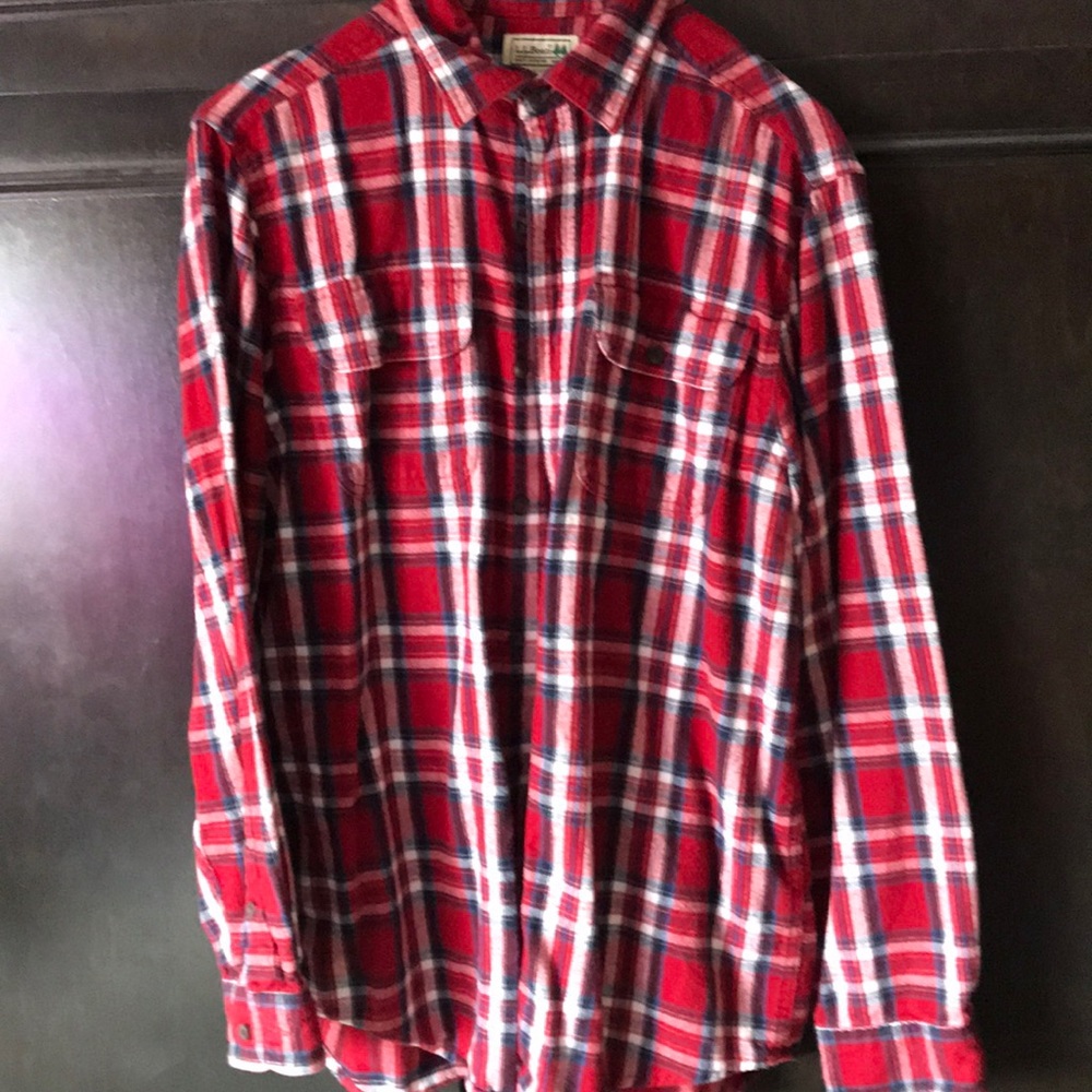 L.L. Bean red flannel, Men’s S
